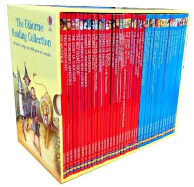 The Usborne Reading Collection 40 Books Gift Box Set Early Readers Brand New - Image 1 of 3