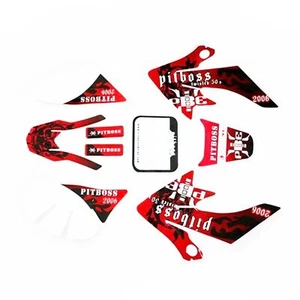 3M PITBOSS Decal Graphics Sticker Kit CRF50 Fairing Plastic PIT PRO Dirt Bike - Picture 1 of 4