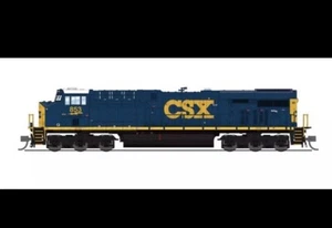 Broadway Limited Imports 8635 N Scale CSX GE ES44AC #853 (DC) Stealth, DCC Ready - Picture 1 of 7
