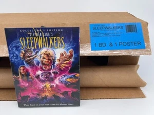 Sleepwalkers Blu-ray + Slipcover + Poster Scream Factory Collector's Edition NEW - Picture 1 of 9