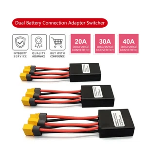E-Bike Double Battery Discharge Converter 20V-72V 20A/30A/40A Batteries Adapter - Picture 1 of 19