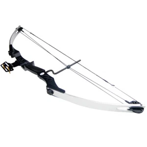 40-55 lbs Silver Archery Hunting Compound Bow Shooting For Adults 75 50 30 - Picture 1 of 2