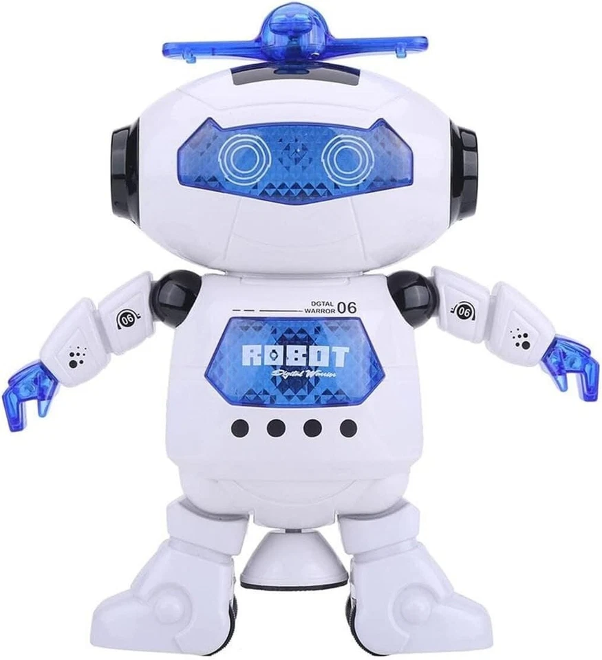 PEBBLE HUG Juguete Robot Único Lindo, Cantando Robot Bailando Juguete Giratorio 360° Foto 1 de 4