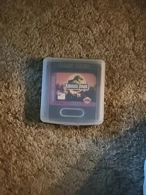 Jurassic Park Sega Game Gear Cartridge-VG Condition With Case - Image 1 of 4