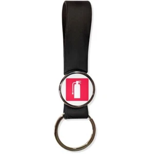 Fire Extinguisher Silicone Loop Key Ring (35mm x 120mm) - Picture 1 of 8