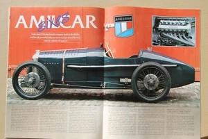 THE CAR Orbis magazine featuring MASERATI BIRDCAGE & AMILCAR SIXES articles - Picture 1 of 1