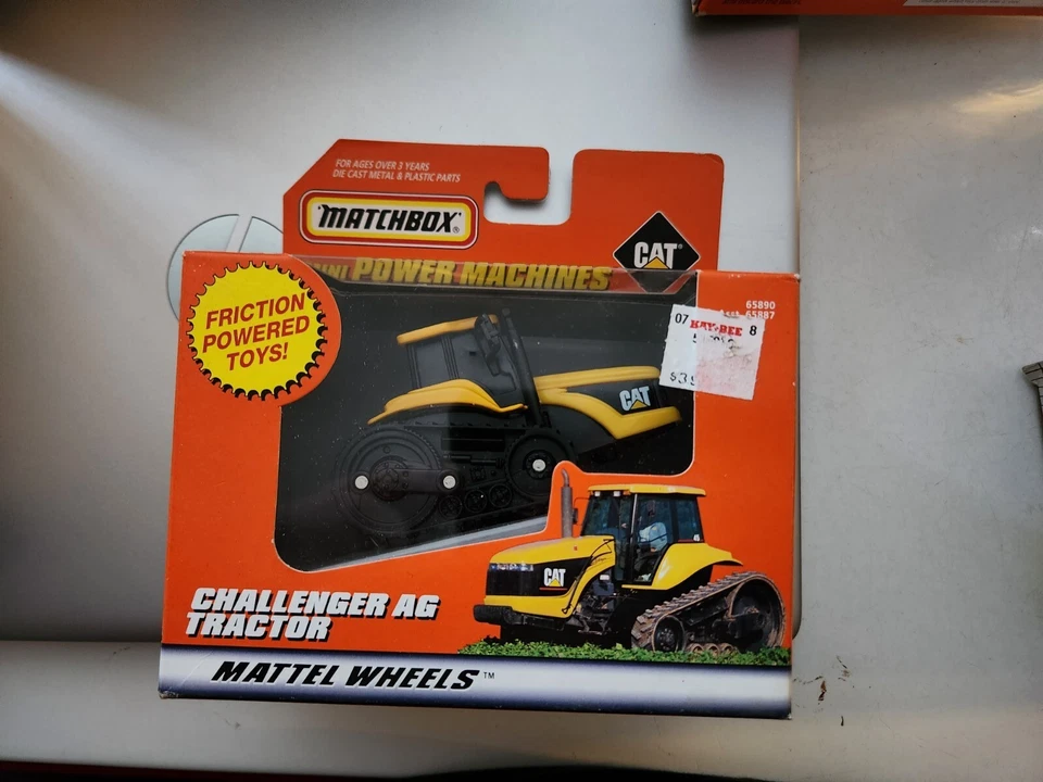 Caterpillar CAT  45 Challenger Ag Tractor Matchbox Friction Powered Toy  1998 - Image 1 of 2
