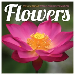 2025 Flowers Mini Calendar - Picture 1 of 5