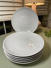 Pottery Barn Great White Coupe 11" Dinner Plates, Set of 6