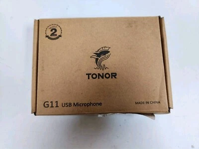 TONOR G11 Conference USB Microphone Omnidirectional Condenser PC Mic, Black - Image 1 of 3