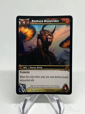 World Of Warcraft March Of The Legion Doshura Risestrider 181/319 Uncommon Foil - Image 1 of 2