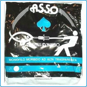 FILO ASSO SPADES 0.40 MULTICOLOR MIMETICO PESCA PALAMITO SARAGHI ORATE PAGELLI - Foto 1 di 2