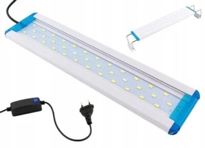 Lampada Plafoniera Barra Luce a 36 LED per Acquario Marino Dolce Regolabile 30cm - Immagine 1 di 3