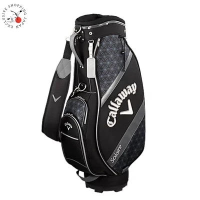 Callaway Golf Entry Cart Bag Solaire 8.5 x 47in Lightweight 6-way Ladies Black - Image 1 of 4