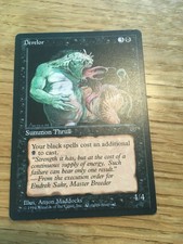 Derelor Fallen Empires Black MAGIC THE GATHERING MTG CARD