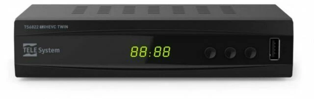 Decoder TS 6822 TWIN DVB-T2 - Immagine 1 di 1