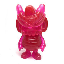 3.5" Teqmon Clear Pink Resin cast by Quiccs SIGNED Only 20 MADE!! Ravager TEQ63