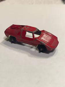 Vintage TootsieToy Fiat Abarth Toy Car Red 2 1/2" Long USA Free Shipping #4A - Picture 1 of 10