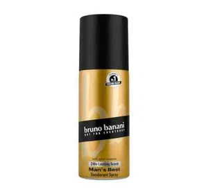 BRUNO BANANI MAN S BEST DEODORANT SPRAY 150ML - Bild 1 von 1