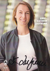 Anne-Kathrin LAUFMANN - Werder Bremen 2024/25, Geschäftsführerin Sport, Original - Imagen 1 de 1