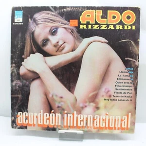 Aldo Rizzardi Acordeon Internacional Vintage Vinyl Schallplatte LP Sehr guter Zustand 4101 Käsekuchen - Bild 1 von 4