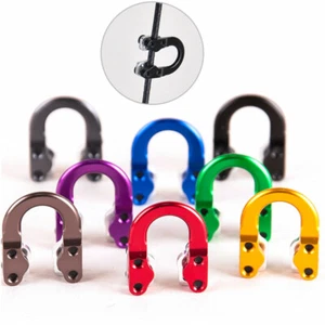 Archery D-Loop Bow String Release Aluminum U Ring Compound Bow Shooting Hunting - Picture 1 of 20