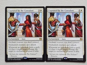 MTG 2x Captured by the Consulate KLD 008/264 Moderate Play - Picture 1 of 2