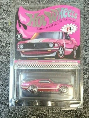 Hot Wheels 2020 RLC Exclusive Club/Convention '70 Mustang Boss 302 Pink IN HAND - Image 1 of 2