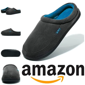 Womens Memory Foam Slippers Size 4 - 5 Cozy Fleece Lined Slip on Indoor Outdoor - Picture 1 of 10