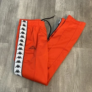 Felpa Kappa Casual Joggers con Coulisse - Uomo Medium M - Arancione - Foto 1 di 5