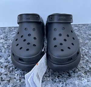 Crocs Crush Clog Low Casual Clogs Shoes Black 207521-001 Women’s Size 6 - Picture 1 of 7