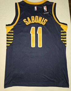 INDIANA PACERS Domantas SABONIS #11 NIKE SWINGMAN TRIKOT Gr. 50 Neu Mit Etikett - Bild 1 von 3