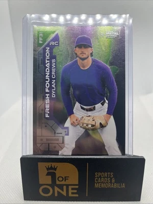 2023 Metal Universe - Fresh Foundations - Dylan Crews - Nationals - Image 1 of 2