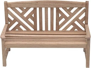 Stobok Doll House Bank Wood Mini Garden Bench Miniature Furniture Model Toy ... - Photo 1/1