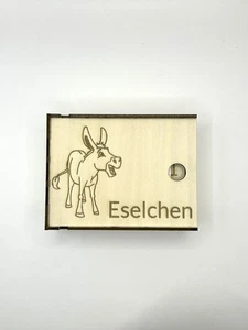 Eselchen Original – Das klassische Esel-Spiel in stilvoller Holzbox - Bild 1 von 5