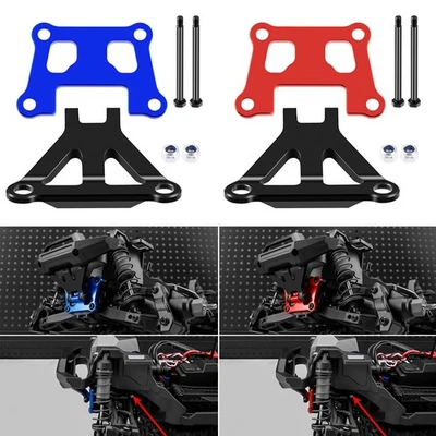 FLYXM Alu Front Bulkhead Mount Strengthen &Front Bumper Mount for 1/16 Mini Maxx - Image 1 of 4