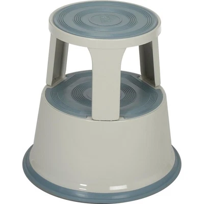 Taburete escalonado rodante Global Industrial 17"H - gris Foto 1 de 4