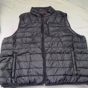 Hawke & Co. Men's Sport Performance Black Quilted Puffer Zip Up Vest Size XXL - Picture 1 of 10