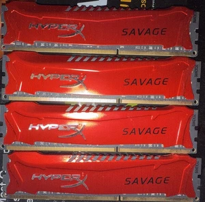 HyperX SAVAGE DDR3 RAM 8 GB 32 GB Memory 1866 2133 2400 MHz Desktop 240Pin DIMM - Picture 1 of 2