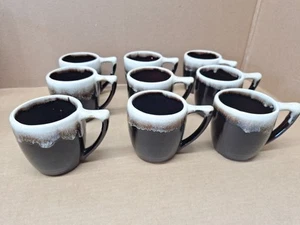 Pfaltzgraff Gourmet Braun Tropfglasur Becher 16 Unzen New Old Stock 9 Insgesamt, #232 - Bild 1 von 8