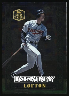1998 Topps Stars 'n Steel - Kenny Lofton #23 - Image 1 of 2