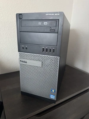 Dell OptiPlex 9010 MT Desktop - i5-3470 @ 3.2GHz - 16GB RAM - Dual GPU - No HDD - Image 1 of 4