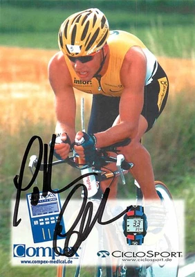 Lothar Leder - Ironman Triathlon Autogrammkarte - Erfolgreicher Athlet - Bild 1 von 2