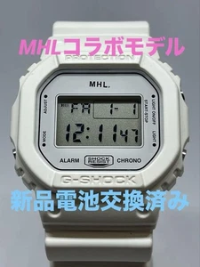 G-Shock DW-5600VT MHL Margaret Howell Colaboración Resina Blanco Usado, Batería Reemplazada - Imagen 1 de 15