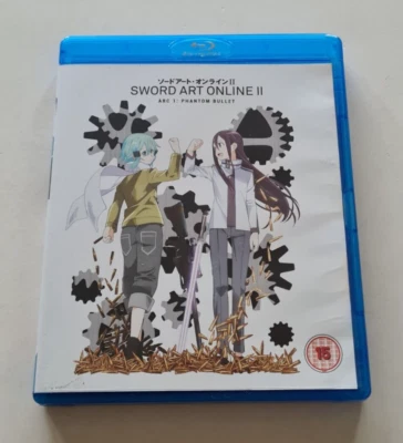 Sword Art Online II Arc 1: Phantom Bullet Blu-ray Episodes 1-7 Japanese Anime - Image 1 of 2