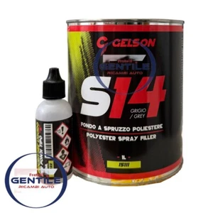 GELSON S14 1 kg Zweikomponenten-Polyesterspachtel GRAU - Bild 1 von 1