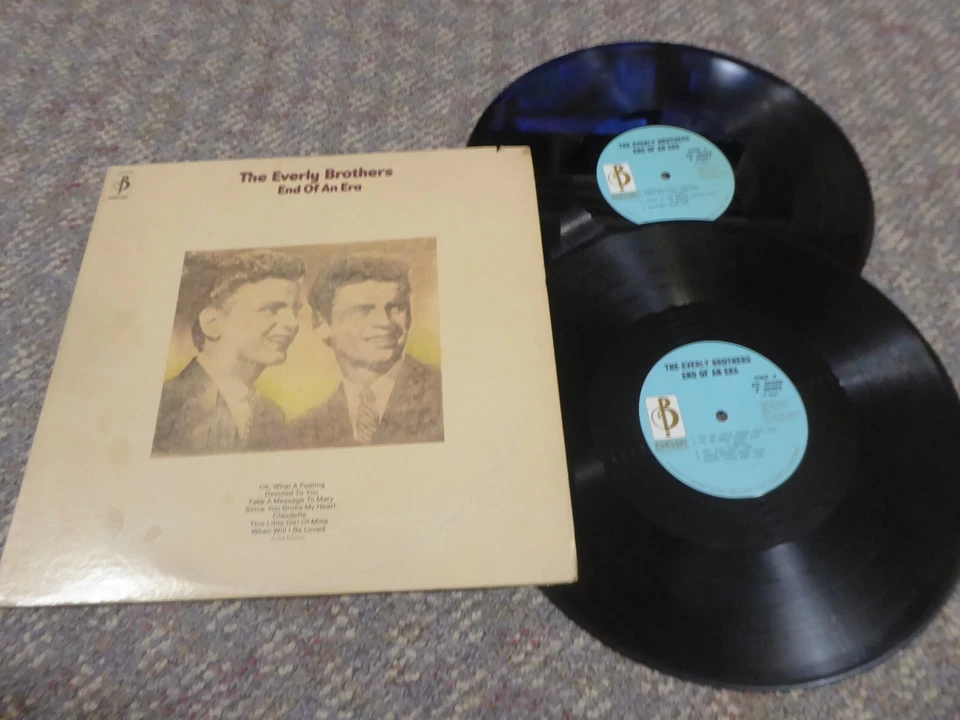 THE EVERLY BROTHERS "END OF AN ERA" 1971 double LP, EX - Image 1 of 1