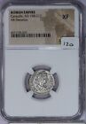 AD 198-217 Empire romain Caracalla AR Denarius NGC XF