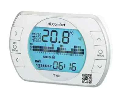 CRONOTERMOSTATO COMANDO REMOTO MODELLO HI COMFORT T100 BERETTA 20193352