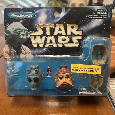 Mini cabezales transformadores Star Wars Micro Machines 1996 Galoob Tusken Raider de colección Foto 1 de 4